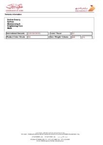 Saffron Face Mask Certificate